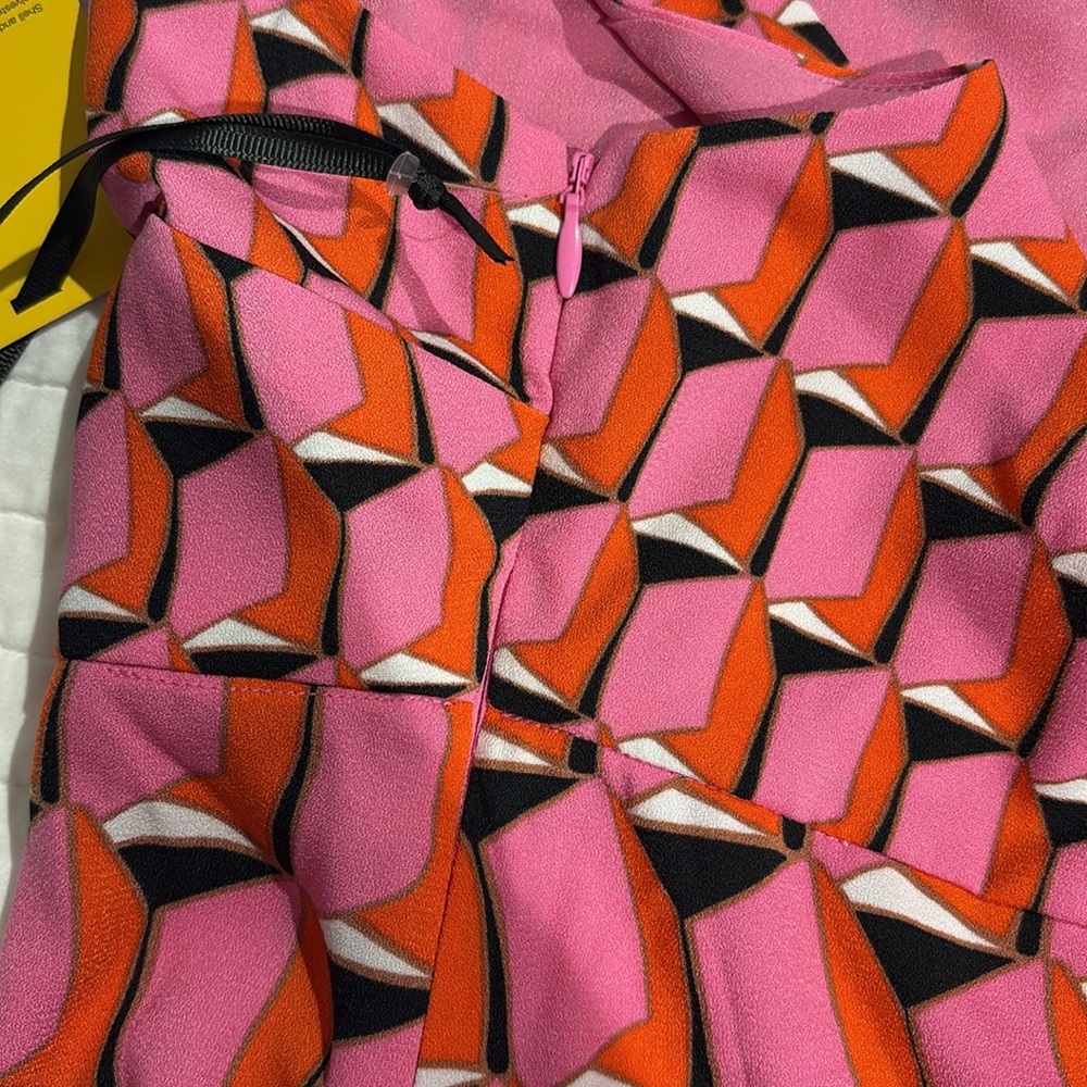 Diane Von Furstenberg & Target Geometric Go-go Mini Dress NWT - Picture 7 of 9